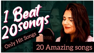 One beat 20 songs || Mashup Songs || Hindi Hit Songs || Swati Mishra ||