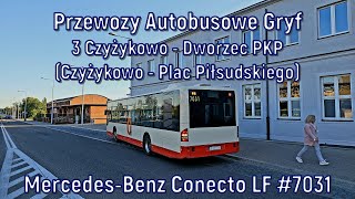 PA Gryf - Mercedes-Benz Conecto LF #7031, linia 3