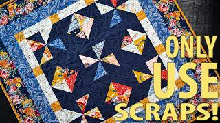 The “I Have No Idea What I’m Doing” Scrap Quilt Method Knowing ZERO Quilt Math