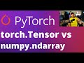 49 - PyTorch Tensor vs Numpy array & detach-method of PyTorch | Deep Learning | Neural Network