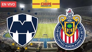 MONTERREY VS CHIVAS EN VIVO Jornada 13 Liga MX Clausura 2024