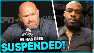 UFC Fighter SUSPENDED for having PICOGRAMS, Jon Jones says he's the best pound for pound fighter