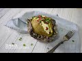 【簡易食譜】芝士煙肉焗薯 baked potato with cheese and bacon