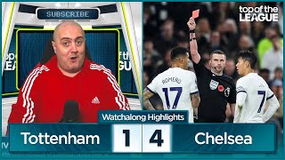 LIVERPOOL FAN REACTS TO TOTTENHAM 1-4 CHELSEA HIGHLIGHTS