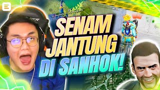 SENAM JANTUNG DI SANHOK! - PUBG MOBILE INDONESIA