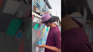 Darussalam Intercollegiate Fest | Thanafus wall paint