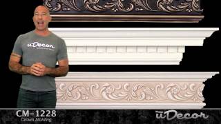 CM-1228 Polyurethane Crown Molding by uDecor