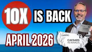 Caesars 10x Tier Events — April 2026 (Best Way to Earn Diamond)