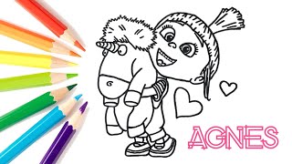 How to Draw Agnes - Despicable Me