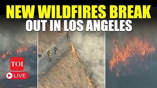 Los Angeles LIVE: New Monstrous Wildfires Caught On Cam; Panic As US President Trump Takes Oath