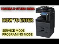 How to Enter in Service Mode Toshiba E studio 3008A