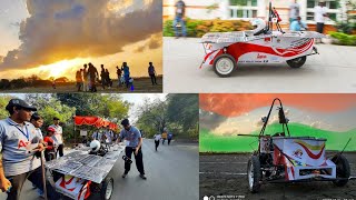 SOLAR-ELECTRIC CAR BY INDIAN STUDENTS | DRIVERLESS | BY VCET SOLECTHON ⚡