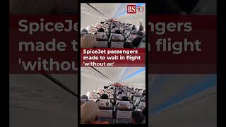 #viralvideo SpiceJet passengers made to wait in flight 'without ac'