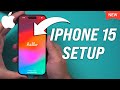 How to Setup iPhone 15 and iPhone 15 Pro - Unboxing and Setup