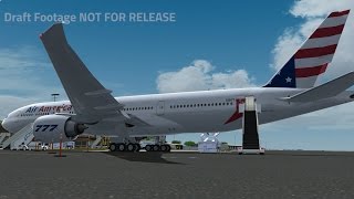 Airline2Sim 777 Cadet Training Program - behind the scenes - Walkaround