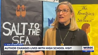 Charlotte High School students meet best-selling author