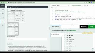 HackerRank SQL Basic Certification - Merit Rewards solution