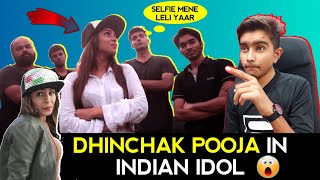 Dhinchak Pooja in Indian idol 🤣 | Selfie Meine Leli Yaar... 🤣 Indian idol | Reprise Raj
