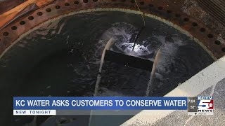 Kansas City Water requesting individuals to conserve water during treatment issues