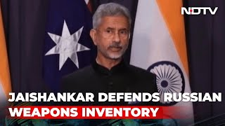 "West Didn't Supply Weapons For Decades": S Jaishankar On Russian Imports | The News
