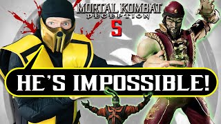 Scorpion Plays Mortal Kombat Deception 5 - Shang Tsung is Impossible! | MK PARODY!