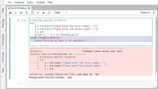 python Exceptions Try except and finally - Tutorial 28