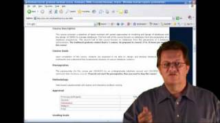 UHCL 01a Graduate Database Course - Syllabus Overview