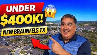 New Braunfels TX New Home Tour | What does Under $400K get YOU? Meyer Ranch (2026)
