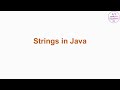 Strings in Java 🔥 | String Class, Methods & Examples | Java Tutorial in Hindi