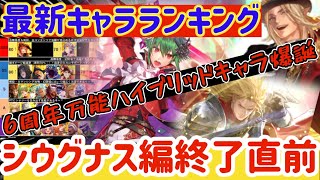 【ロマサガRS】最新キャラランキング！引くべき優先順位解説！6周年万能キャラ多数シウグナス編終了直前【ロマンシングサガリユニバース】