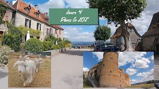 #4 - Plus beau villages de France (Loubressac) , le château de Castelnau et la ferme du Siran