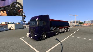 Best Route to Drive From Stockholm to Helsinki | ETS2 | 4K | G29