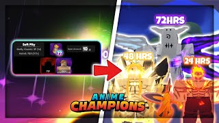 I Spent 72hrs Maxing Out the STRONGEST 7DS Champions in Anime Champion Simulator