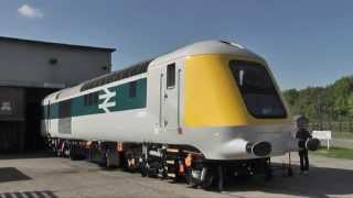 (HD) Prorotype HST Power Car 41001 Starts Up At Ruddington - Clag, Thrash \u0026 Marston Cooler. 29/9/13