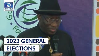 2023 General Elections: Jonathan Identifies Threat To Democracy