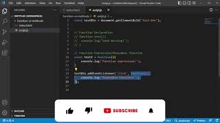 #64 Anonymous Function in JavaScript | JavaScript Complete Guide in Hindi