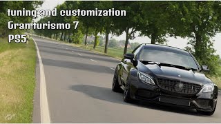 Gran turismo 7 | PS5 | tuning and customization Mercedes-AMG C63 S 15'