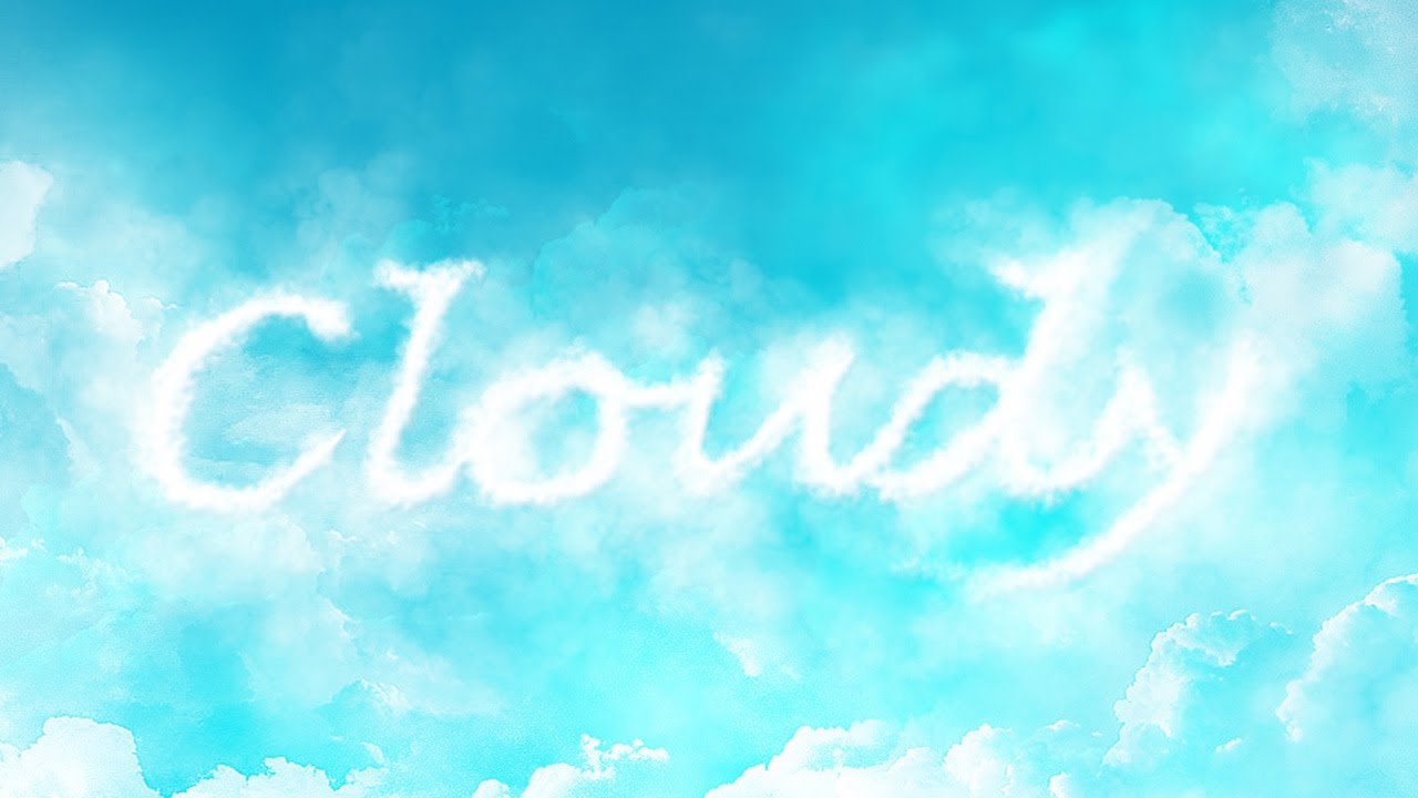Clouds слова. Текстовый эффект облака. Шрифт облака. Облачный шрифт для фотошопа. Шрифт из облаков.
