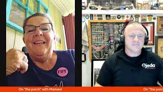 Ojeda is "on the porch" with Mamaw talking about the state of the Union!
