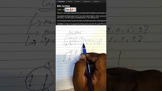Leetcode 853. Car Fleet #dsa #interview