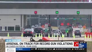 Redstone arsenal on track to break record on gun violations in 2025