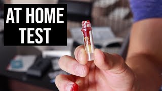 AT HOME Testosterone test | Lets get checked