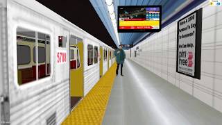 openBVE Toronto Line 1 *Updated*  Finch - Vaughan Metropolitan Centre H5 train **Arcade Mode**