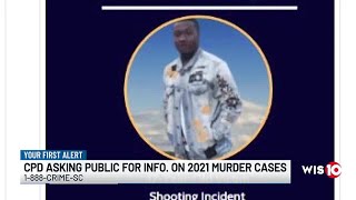 Columbia police continue seeking answers about 2021 murder investigations