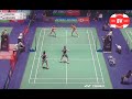 benyapa nuntakarn aimsaard vs gabriela stefani stoeva r32 french open 2024 badminton