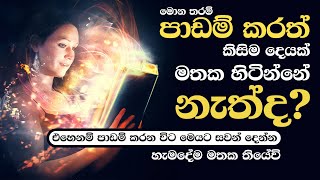 පාඩම් කරන ගමන් මේක අහන්න හැම දේම මතක හිටීවි | Law of Attraction Sinhala Subliminals for Study