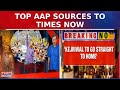 Top AAP Sources Inform Times Now: 'Kejriwal to Go Straight Home, Will Meet Leaders There'