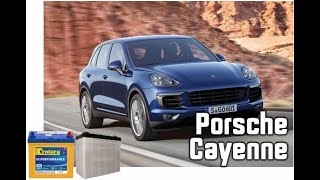 修车最省钱 Porsche Battery replace 卡宴电瓶更换2014年