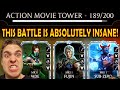 MK Mobile. Fatal Action Movie Tower Battle 189 Made Me INSANE. I Hate MK11 Sub-Zero...