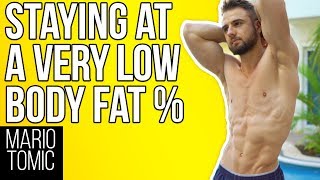 Maintaining a Low Body Fat Percentage (What Works Long-Term)